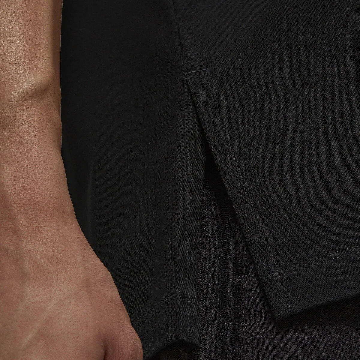 Y-3 3-Stripes Short Sleeved T-Shirt In Black | Men's Designer T-Shirts 6 Y-3 3-Stripes Short Sleeved T-Shirt In Black | Men's Designer T-Shirts - Image 6