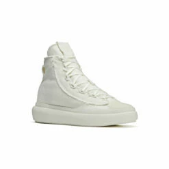Y-3 Nizza High Sneakers In Off White - Stylish Kids Footwear