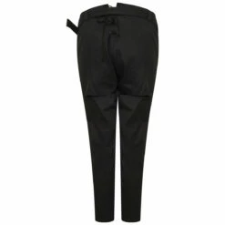 Yohji Yamamoto High Waisted Lace-up Trousers In Black - Kids