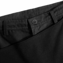 Yohji Yamamoto YS Apron Panel Trousers for Kids - Black -Hervia Shop hervia.com ys by yohji yamamoto yr p09 802 apron panel trousers 160467079221944.3