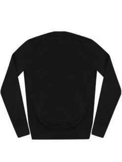 Comme Des Garçons PLAY N001 Red Heart Jumper Black - Women's Knitwear