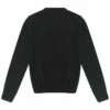 Comme Des Garçons PLAY N061 White Heart Cardigan Black In Black | Women's Knitwear