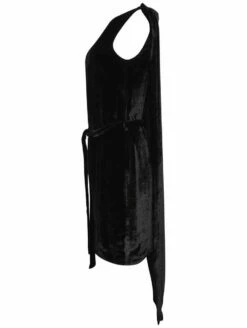 Gareth Pugh Cape Back Tunic Dress In Black | Elegant Women's Dress